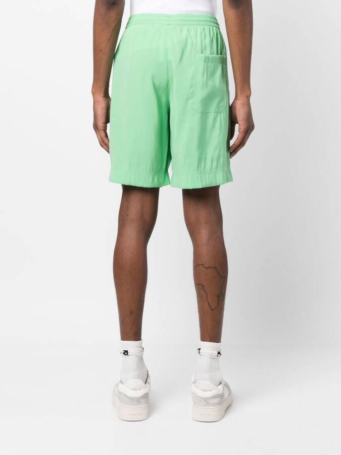 MSGM Shorts met elastische tailleband Groen