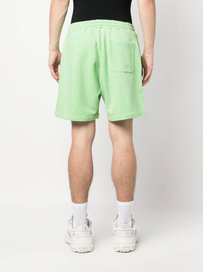 MSGM Shorts met geborduurd logo Groen