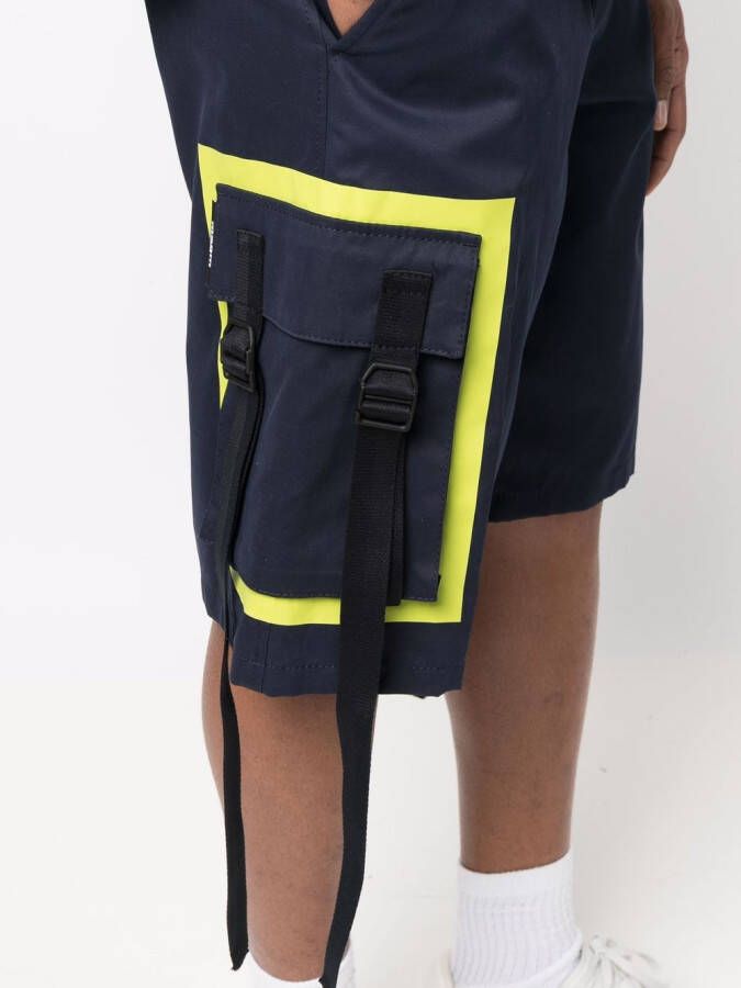 MSGM Shorts met kwastje Blauw