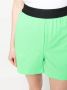 MSGM Shorts met logoband Groen - Thumbnail 5