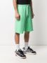 MSGM Shorts met logoprint Groen - Thumbnail 3