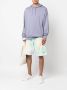 MSGM Shorts met logoprint Groen - Thumbnail 2