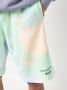MSGM Shorts met logoprint Groen - Thumbnail 5