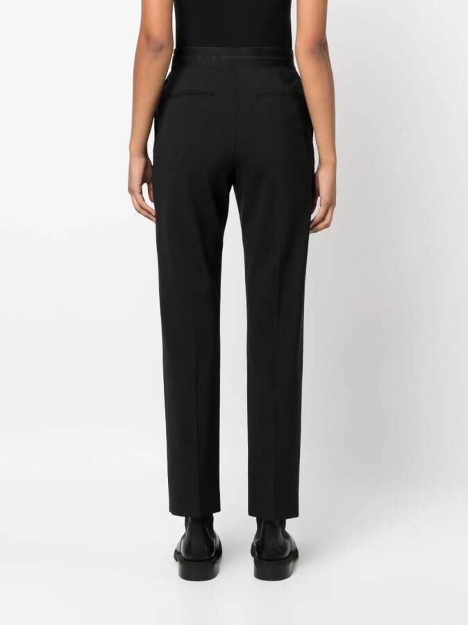 MSGM Slim-fit pantalon Zwart
