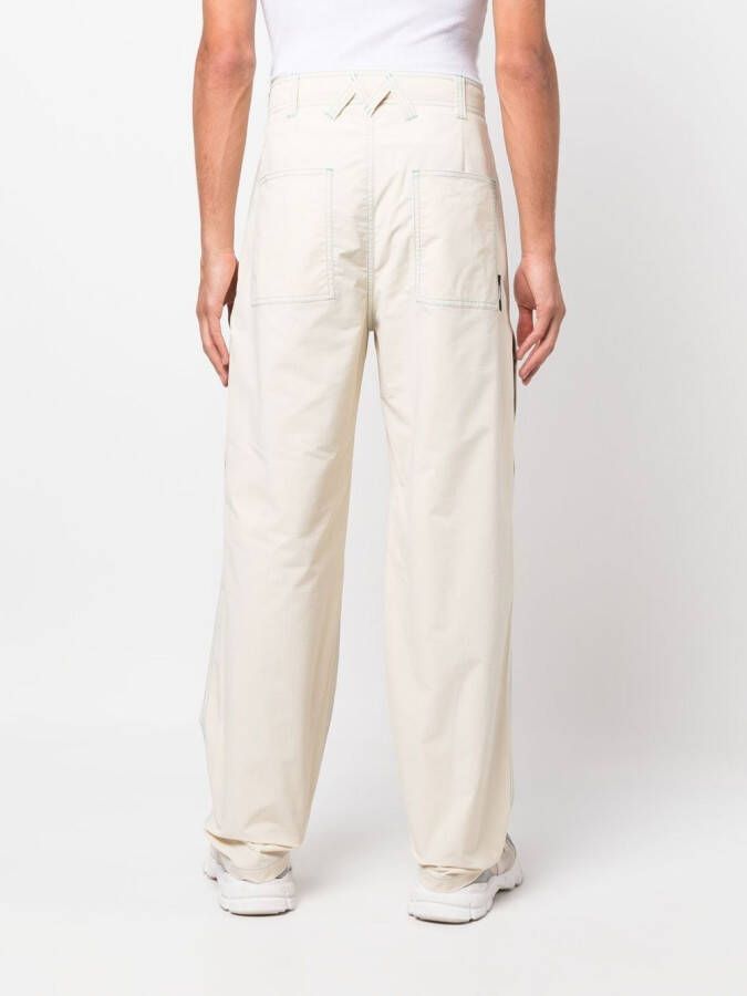MSGM Straight broek Beige