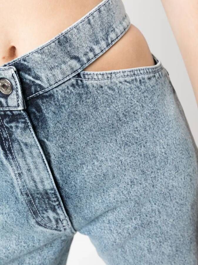 MSGM Straight jeans Blauw