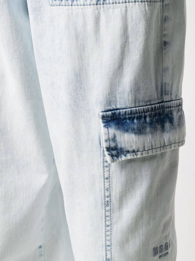 MSGM Straight jeans Blauw