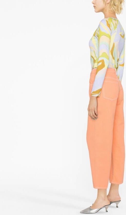 MSGM Straight jeans Oranje