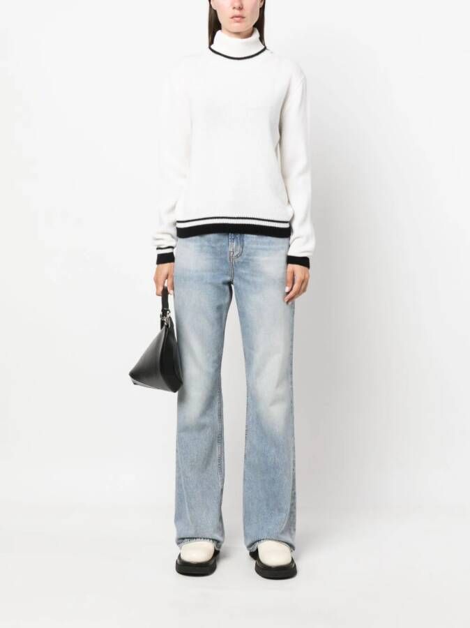 MSGM Blazer van wolmix Wit