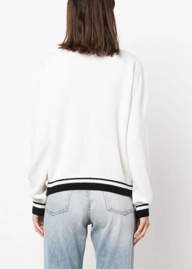 MSGM Blazer van wolmix Wit