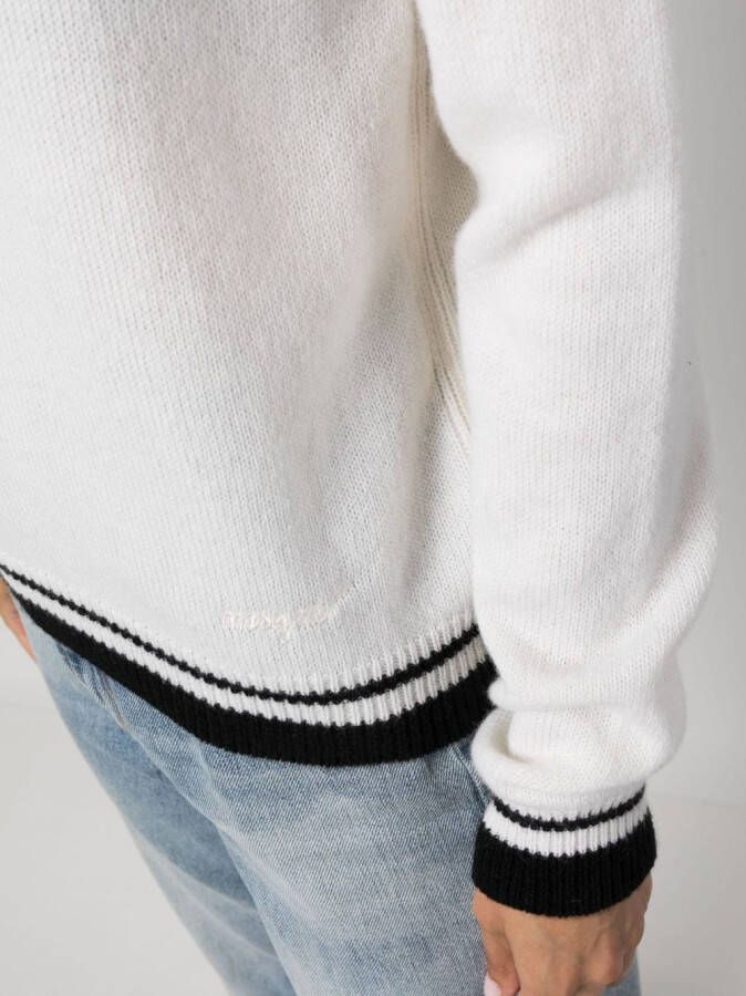 MSGM Blazer van wolmix Wit