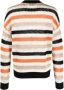 MSGM Sweater met horizontale streep Beige - Thumbnail 2