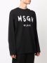 MSGM Sweater met logo Zwart - Thumbnail 3