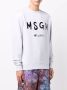 MSGM Sweater met logoprint Grijs - Thumbnail 3
