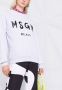 MSGM Sweater met logoprint Grijs - Thumbnail 5