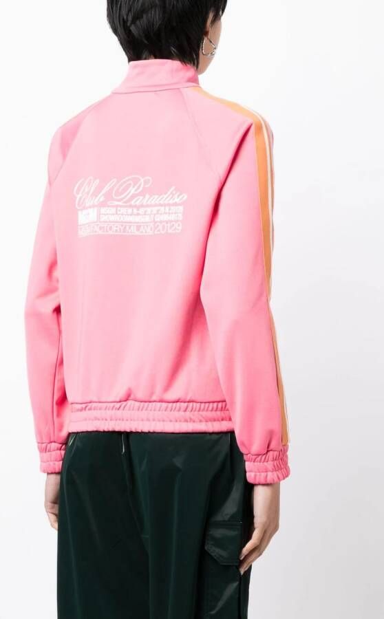 MSGM Sweater met logoprint Roze