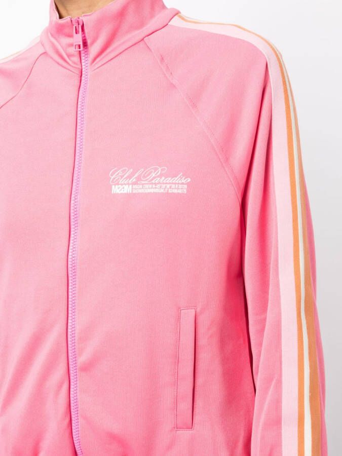MSGM Sweater met logoprint Roze