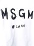 MSGM Sweater met logoprint Wit - Thumbnail 5