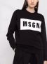 MSGM Sweater met logoprint Zwart - Thumbnail 5