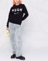 MSGM Sweater met logoprint Zwart - Thumbnail 2