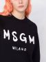 MSGM Sweater met logoprint Zwart - Thumbnail 3