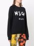 MSGM Sweater met logoprint Zwart - Thumbnail 3