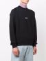 MSGM Sweater met logoprint Zwart - Thumbnail 3