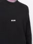 MSGM Sweater met logoprint Zwart - Thumbnail 5