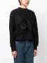 MSGM Sweater met ruches Zwart - Thumbnail 3
