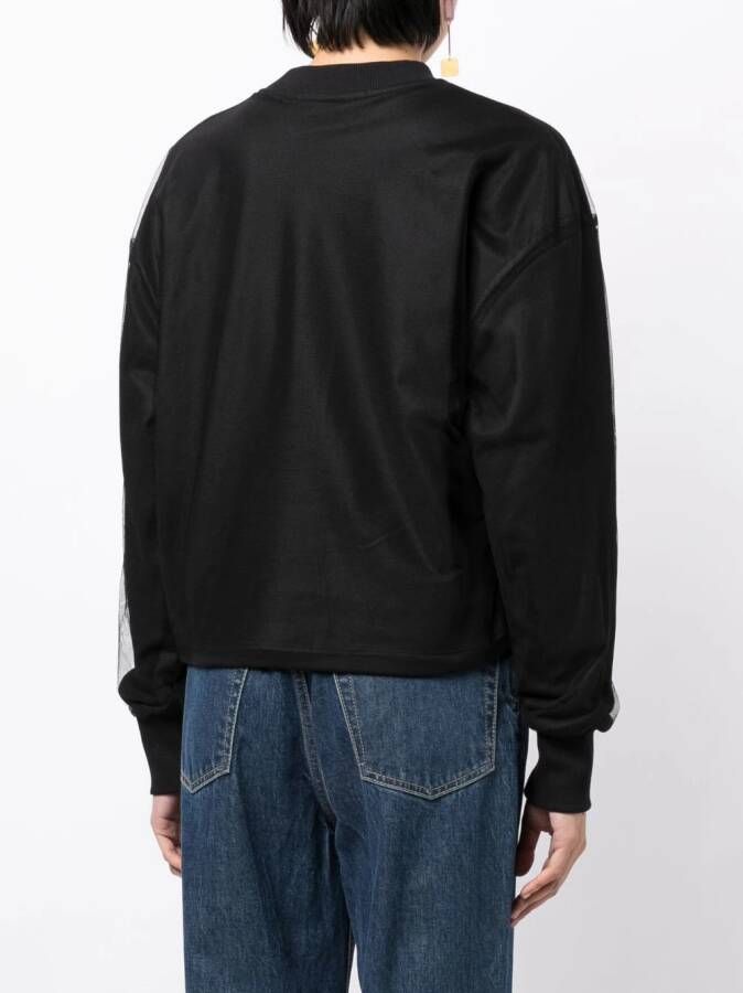MSGM Sweater met ruches Zwart