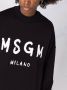 MSGM Sweaterjurk met logo Zwart - Thumbnail 5