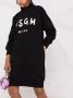 MSGM Sweaterjurk met logoprint Zwart - Thumbnail 5