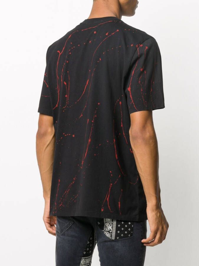 MSGM T-shirt met fotoprint Zwart