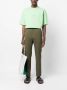 MSGM T-shirt met geborduurd logo Groen - Thumbnail 2