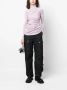 MSGM T-shirt met glitter Roze - Thumbnail 2