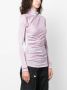 MSGM T-shirt met glitter Roze - Thumbnail 3