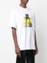 MSGM T-shirt met grafische print Wit - Thumbnail 3
