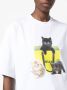 MSGM T-shirt met grafische print Wit - Thumbnail 5