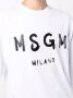 MSGM T-shirt met lange mouwen Wit - Thumbnail 5