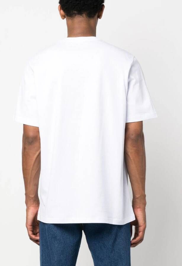 MSGM T-shirt met logo Wit