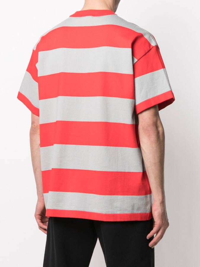 MSGM T-shirt met logoprint Grijs