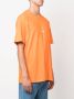 MSGM T-shirt met logoprint Oranje - Thumbnail 3