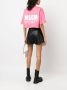 MSGM T-shirt met logoprint Roze - Thumbnail 2