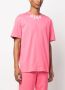 MSGM T-shirt met logoprint Roze - Thumbnail 3