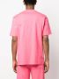 MSGM T-shirt met logoprint Roze - Thumbnail 4