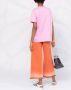 MSGM T-shirt met logoprint Roze - Thumbnail 4