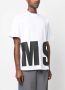 MSGM T-shirt met logoprint Wit - Thumbnail 3