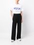 MSGM T-shirt met logoprint Wit - Thumbnail 2
