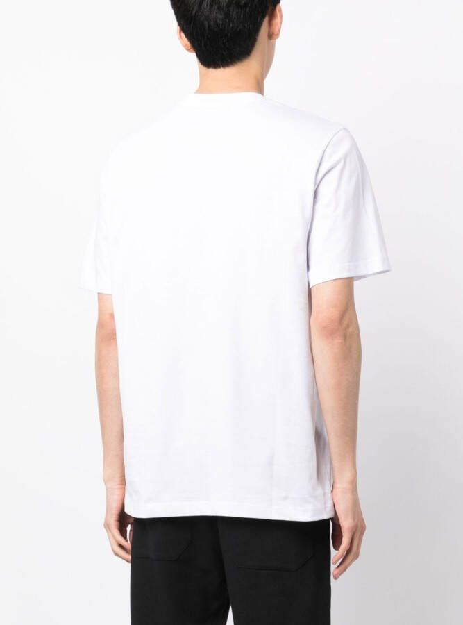 MSGM T-shirt met logoprint Wit