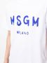 MSGM T-shirt met logoprint Wit - Thumbnail 5